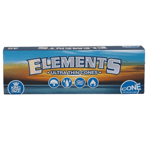 Elements Ultra Thin Rice Cones King Size – 40 Stück