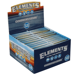 Elements Rice Papers Connoisseur King Size Slim mit Tips