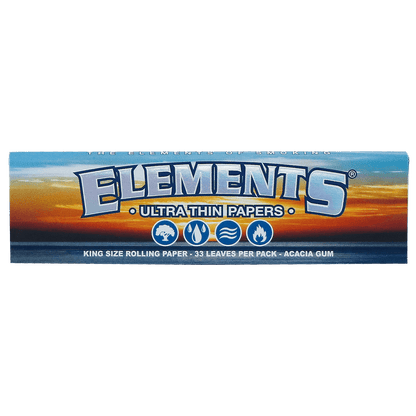Elements Ultra Thin Rice Papers King Size