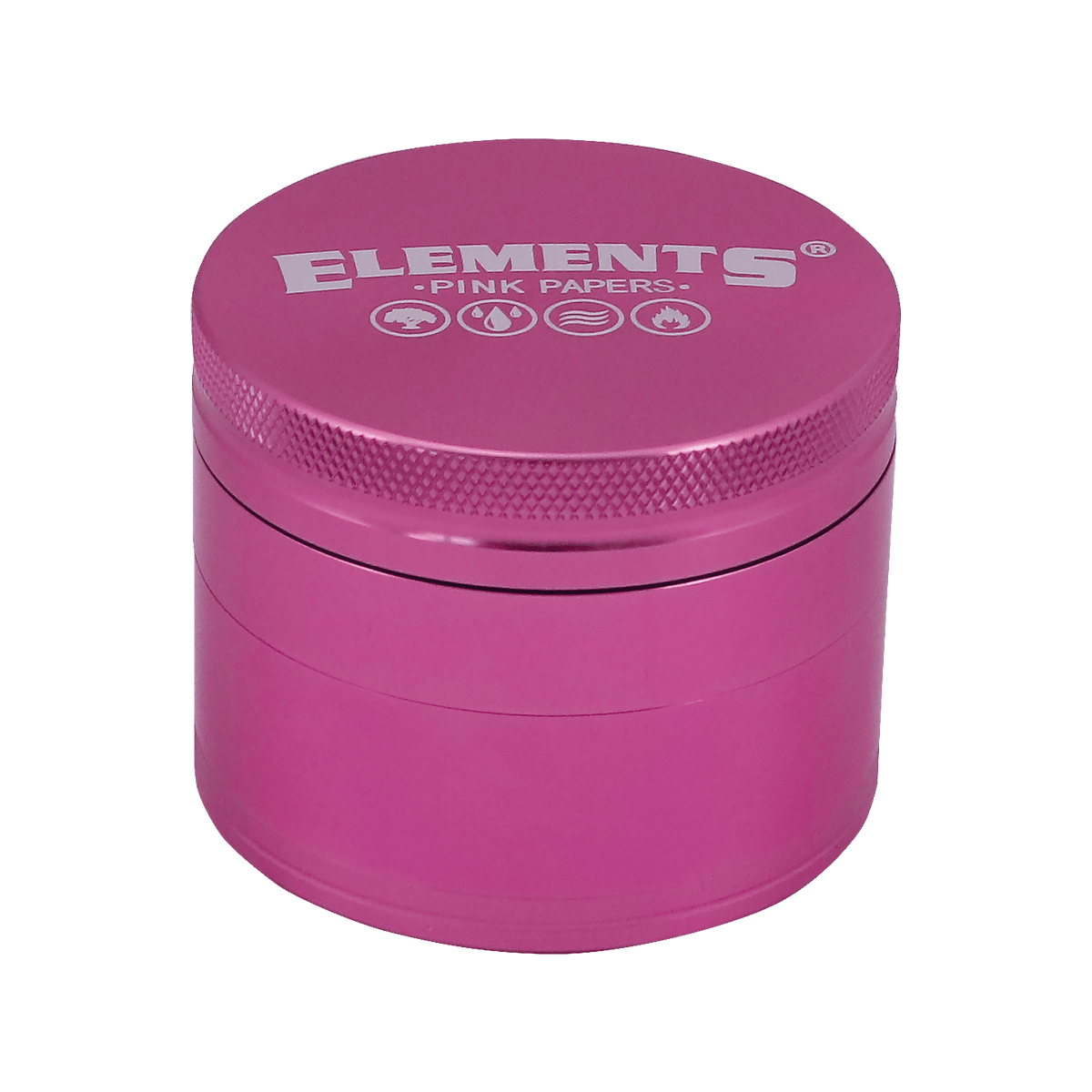 Elements Aluminium Grinder Pink - Large
