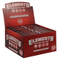 Elements Red Hemp Papers Connoisseur King Size Slim mit Tips