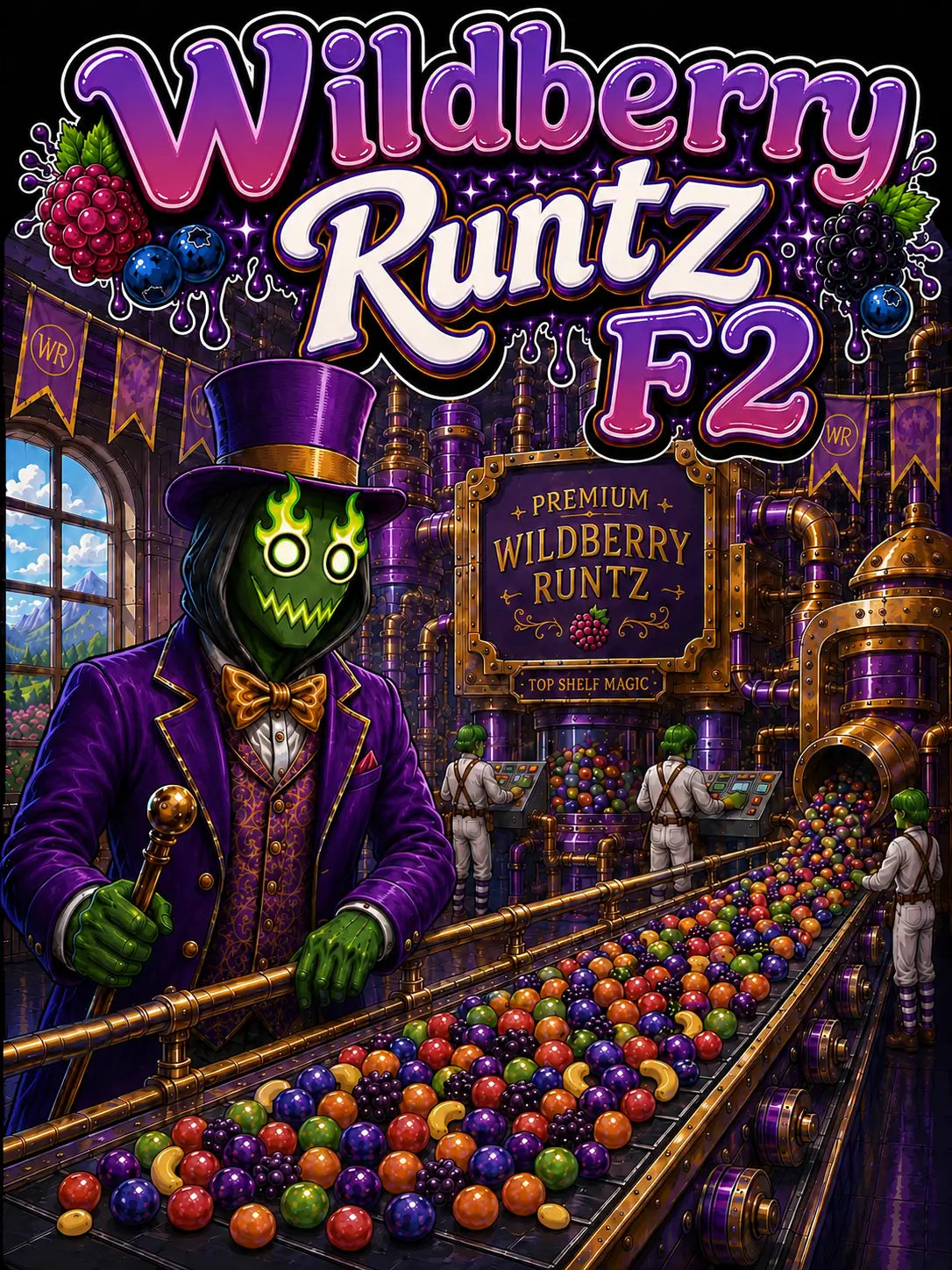 Wildberry Runtz #4 F2 | Robin Hood Seeds